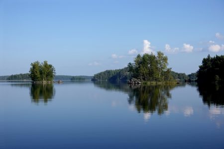 Jezero Saimaa je největším finským jezerem 